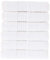 MAURAHOME Luxus Gästehandtücher Set 100% Baumwolle, Hotel & Spa Qualität, 6 Große Gästehandtücher 30X50, Schnell Trocknende Frottiertücher, Weich, Plüschig und Stark Saugfähig