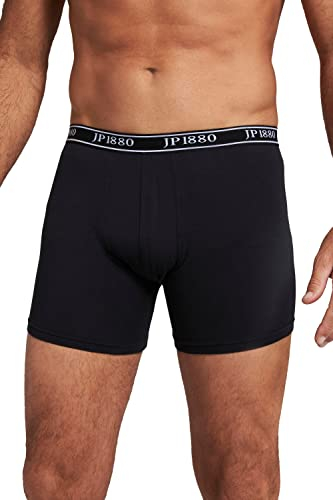 JP 1880 Herren Pants, Unterhose, 2er-Pack, Jersey Unterwäsche, Schwarz, 7