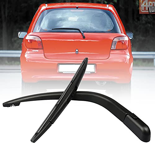 Tergicristallo posteriore per Toyota YARIS 99 – 05, braccio tergicristallo posteriore, set e spazzola tergicristallo adatto per il 1999 – 2005 Toyo-ta YARIS