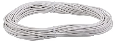 Paulmann 94591 Seilsytem Spannseil Corduo 20m isoliert 2,5qmm Seil Weiß Drahtseil Schiene