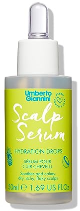 Umberto Giannini Scalp Serum 50 ml – flüssiges Peeling-Peeling für empfindliche Kopfhaut – vegan und tierversuchsfrei, transparent