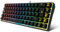 KROM Kalista - Teclado Gaming de Membrana RGB Rainbow, Formato 62%, Modo Gaming, N-19 Anti-ghosting, Windows | Mac, Layout español, Negro