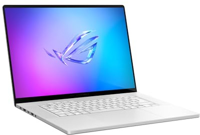 ASUS ROG Zephyrus G16 GA605KM Laptop; 16 WQXGA 240Hz/0,2ms 16:10 OLED Display; AMD Ryzen AI 7 350; 32GB RAM; 1TB SSD; NVIDIA RTX 5060; Win11 Home; QWERTZ; Platinum White; 3Monate GamePass
