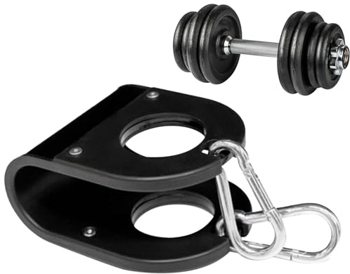 Generisk Home Gym clips, ergonomisk kolstål hantel U-klämmor – tillbehör för hantelbänk, rodd och slingtränare