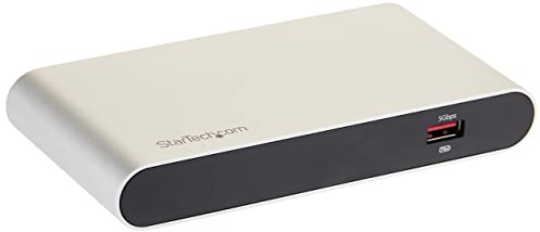 StarTech.com Hub Ladrón Concentrador Thunderbolt 3 a USB - 3 Chips Dedicados para USB - 1 por Cada Puerto USB-A de 5 Gbps y 1 Compartido entre los Puertos USB TipoC y USB-A de 10Gbps - Autoalimentado