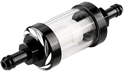 Universellt bensinfilter 8 mm, inlines bränslefilter för motorcykel, bil, ATV, gasolfilter