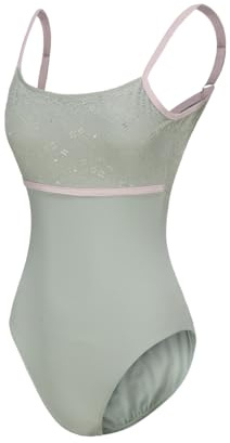 ModLatBal Women's Camisole Ballet Dance Leotards for Adult Gymnastics Bodysuit With Adjustable Straps