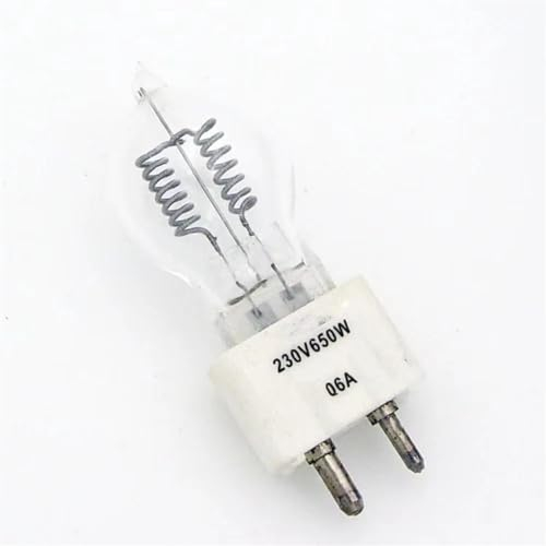DN-26656, 230V 650W 230V650W JCD230V-650W 64686 GY9.5 kvarts glödlampa film diaprojektor glödlampa, (Color : 3 pieces)