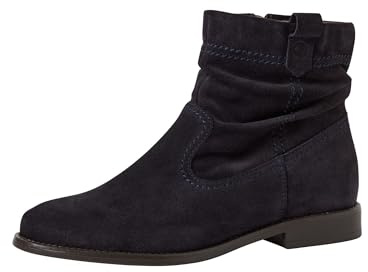 Tamaris Bottes plates pour femme, bleu marine, 38 EU