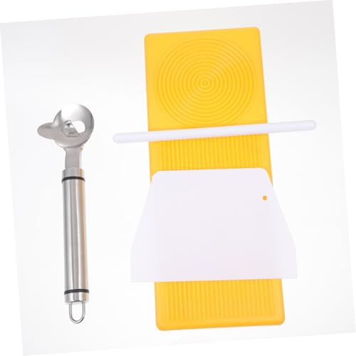 FIXOSHEE 4 piezas Kit para Hacer Pasta con Tablas y Rodillo Molde para Macarrones Herramienta de Cocina Duradera y Segura para Uso Doméstico