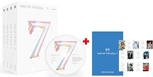 BTS MAP of The Soul: 7 [Ver. Random] Album, PHOTOBOOK_Lyric Book_Mini Book_Photocard_Post Card_Sticker_Coloring Paper_Folded Poster_Special Bonus/Privilege(Referring to The Bullet Point Below)