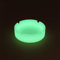 Posacenere in Silicone,Posacenere fluorescente luminoso,silicone morbido infrangibile rotondo fluo brilla al buio,Posacenere Antiaderente in Gomma ​Siliconica,Posacenere Antivento