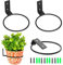 Ksvaye 3 Piezas Soporte para Macetas de Flores, Soporte para Plantas Montaje en Pared, Soporte de Macetas Metal para Exterior para Interiores, Exteriores, Jardín, Balcón, Flores, Plantas