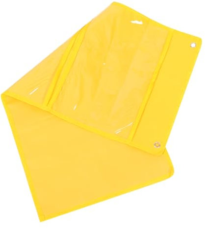 BUGUUYO Maltasche Für Junge Mädchen DIY-Organizer Hängende Zeichentasche Wasserabweisend Praktisch Für Kindergarten Und Schule Mehrzweck-kunsttasche Mit Transparenten Ordner Sicher