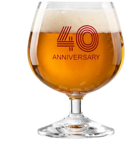 KROSNO Cognacglas 230 ml, 40-årsjubileum, Celebration Moments-kollektionen