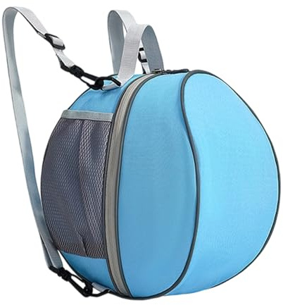 Generico Sac à dos de football,Grand Réglable et Imperméable,Sac de Football Pour Garçons Et Sac à Dos Volley-ball - Compétition Quotidienne Volley-ball Voyage École Adolescents Entraîneurs Joueurs
