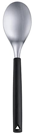 triangle 71 713 11 00 Cucchiaio da Portata in Acciaio Inox, Nero, 25,5 x 5,5 x 2,5 cm