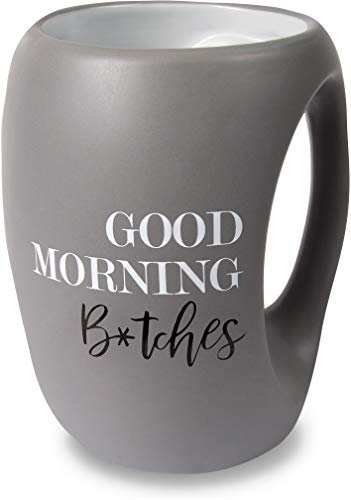 Pavilion - Good Morning Bitches - Gray Huggable Hand Warming 16 oz Mug