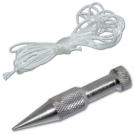 5oz Plumb Bob and Line Set - Ideal for Checking Vertical Building Structures