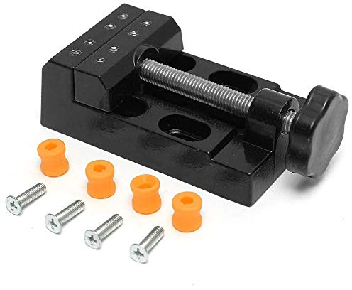 Bestgle Universal-Mini-Bohrmaschine, Schraubstock, Tischklemme, Bank, für Schmuck, Nussbaum, Uhr, Reparatur, Clip, DIY, Skulptur, Handwerk, Skulptur, Bett, Werkzeug