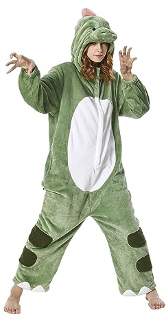 OLAOLA Combinaison Pyjama Femme Homme Animaux Costume Unisexe Adulte Onesie Halloween Cosplay Deguisement Kigurumi Pajamas Fête Vêtements de Nuit