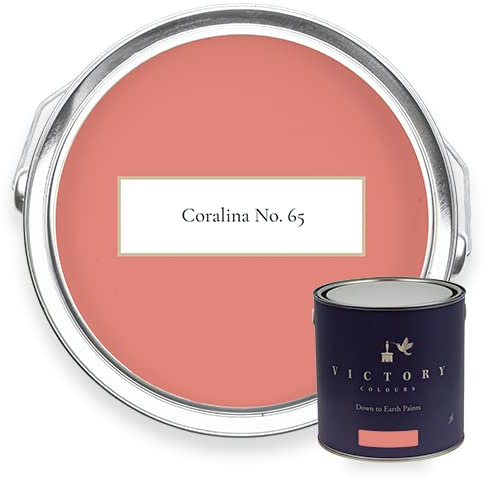 Victory Colours Coralina | Pink Paint - 2.5 Litres - Matt Emulsion