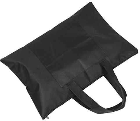 HAPINARY Borsa Apertura Ampia per Tavolo da Disegno Portatile Nero e Tracolla Allargata e Rinforzata A3 e 8k per Schizzi All'aperto
