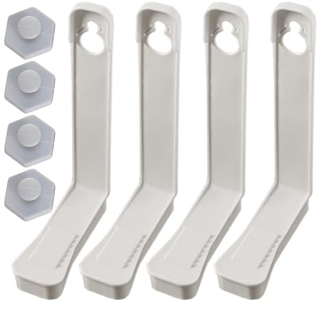 Clip di fissaggio per lenzuola con fibbia, 4 clip per trapunte, clip di fissaggio per trapunte, supporto resistente per trapunte, clip di fissaggio per lenzuola con fibbia di bloccaggio, clip per