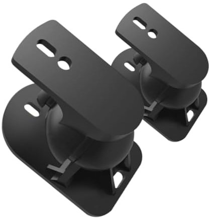 VILLCASE 1 Paio per Altoparlanti con Design Elegante Staffa per Casse Acustiche Kit Installazione per Cinema e Altoparlanti Satellitari