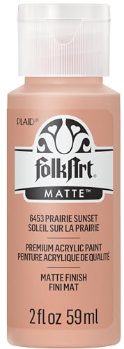 Folk Art Acrylic Paint in Assorted Colours (2 oz), Prairie Sunset