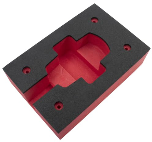 Dönges Fahrzeughalterung für Reveal FirePRO 201430 (Reveal TIC FirePRO Wärmebildkamera WBK) Material: Schaumstoff/Farbe: rot/schwarz, Boden- und Wandmontage möglich