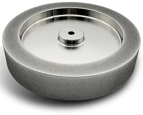 CBN Schleifscheibe für T8 T7 Nassschleifmaschine 250mm*50mm*12mm (Rechter Winkel, 80 Körnung)
