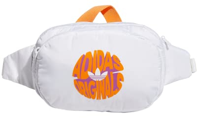 adidas Originals Unisex-Erwachsene Originals Sport 2.0 Hüfttasche Gürteltasche, Weiß/Hellorange/Lucky Pink
