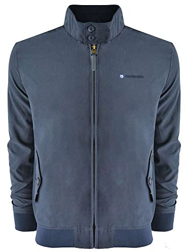 Lambretta Mens Shower Resistant Harrington Bomber Jacket