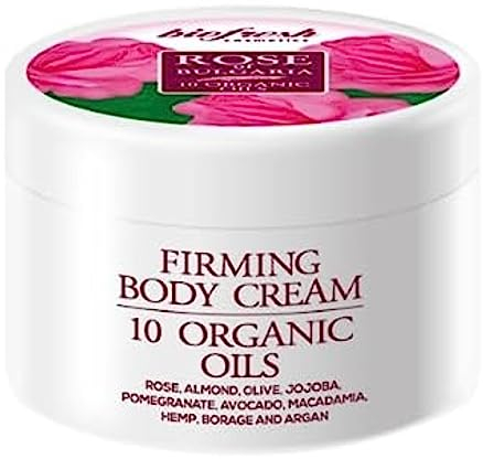 Biofresh Rose of Bulgaria Straffende Körpercreme 10 Bio-Öle mit Rosenwasser 300ml