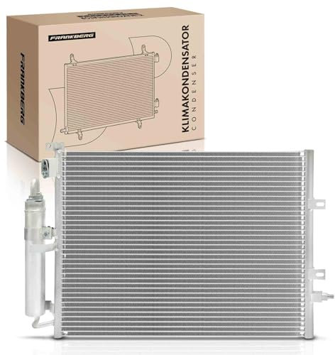 Frankberg Klimakondensator Kompatibel mit Clio III BR0/1 CR0/1 1.2L-2.0L 2005-2014 Modus/Grand Modus F/JP0 1.2L-1.6L 2004-Heute Replace# 8200443897