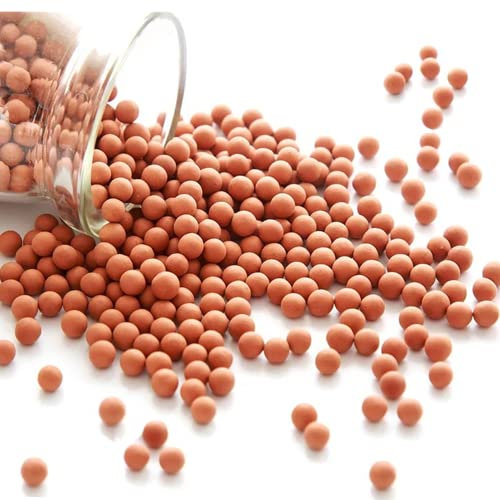 Bolas de arcilla de 2 libras para plantas de 0.9 kg - Mini bola de cerámica hidropónica de grado hortícola, tierra suculenta de grado hortícola, para macetas, rellenos de jarrones, cultivo