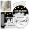 Hair Colour Wax One-Time Temporary Modeling,White Hair Dye Blue for Woman,Natural Hair Dye,Washable Colored Hairstyle Dye Mud,Instant Styling Hair Paste Mud for Woman,Non Permanent Hair Dye(#White)