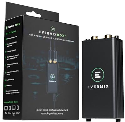 EvermixBox5 | Pro Audio Interface for Recording and Streaming