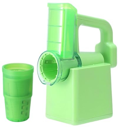 Rallador de queso eléctrico rápido con taza extraíble, cortador de verduras de fácil operación, procesador de alimentos recargable, cortador de verduras