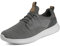 Bruno Marc Men's Slip On Summer Trainers Lightweight Sneakers Casual Stand on Air Walking Shoes, Lace Up Breathable Shoes,Size 7,Grey,Walk_Work_01