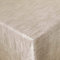 Wachstuch Wachstischdecke Tischdecke Gartentischdecke Leinen Prägung Beige Sand Eckig 130 x 160 cm abwaschbar gefaltet