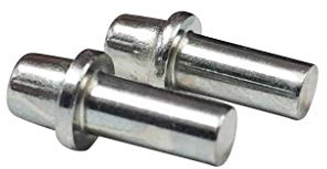 Hinge Outlet Replacement Tension Pins Double Action Spring Hinges - 2 Pack (4 Inch)