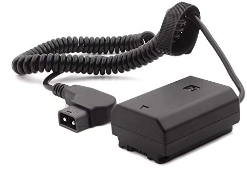 PATONA (9407) NP-FZ100 Dummy Akku D-Tap - Netzteil Netzadapter Ladegerät Koppler Adapter D-Tap mit Federkabel …