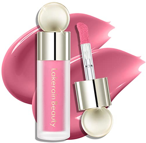 Befivecok Flüssiger Blush, samtiges natürliches mattes Finish, weiches flüssiges Rouge für die Wangen, Rouge zum Färben der Haut, leichtes und langlebiges Rouge, das #02 Pfirsichrosa sein kann 1,3
