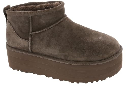 UGG Damen Classic Ultra Mini Platform Winter, Boots, Burnt Zeder, 39 EU