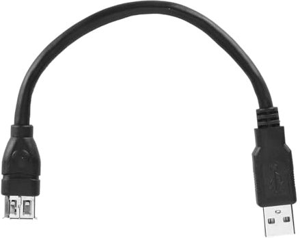 Cable Adaptador Firewire 1394 Hembra de 6 Pines a USB 2.0 Am, Cable Flexible Plug and Play para Cámara Digital Firewire para Cámara Digital, Grabadora de Vídeo