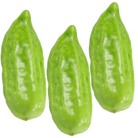 QUMIIRITY 3 Pièces Faux Légumes Lot de Courges Simulées Artificielles Accessoires De Décoration De Courge Simulée Décorations De Cuisine Modèles De Légumes Réalistes