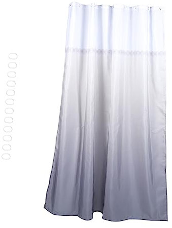 Cabilock Kit De Cortina De Ducha Cortina Divisoria De Bañera Resistente Al Agua