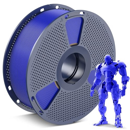 SUNLU PLA Filament 1.75mm, 3D Drucker Filament PLA 1.75mm +/- 0,02mm, Einfach zu Verwenden, Anfängerfreundlich, Passend Für Sie Meisten FDM 3D Drucker, 1KG Spule. (Klein Blau)